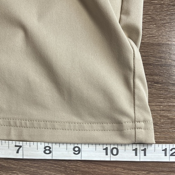 Mens Size 36 Rhone 9" Commuter Shorts Tan Pre Owned - Picture 7 of 9
